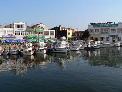 Galipoli harbour