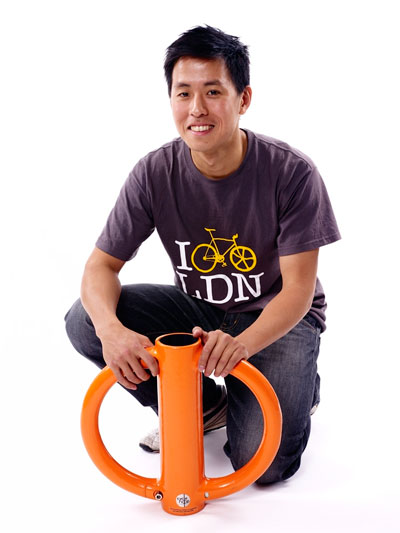 Anthony Lau and the cycle hoop
